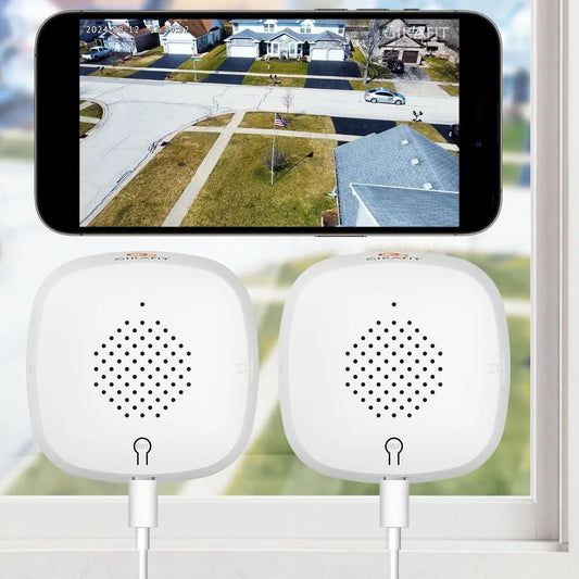 Smart Home Security Camera (1 Piece) With Newest  Technology, Inside Window Mount, Can't Be Stolen!